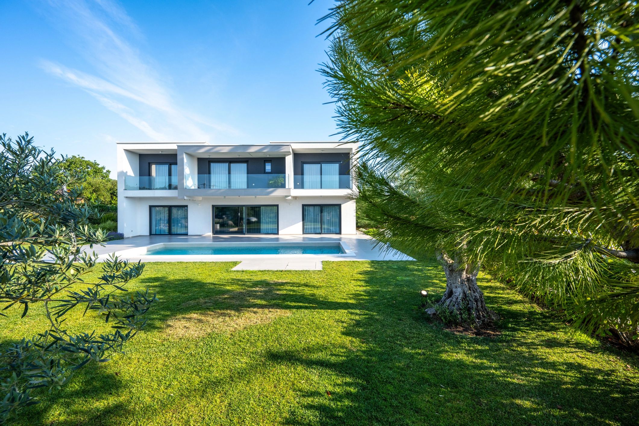 Luxury modern house exterior