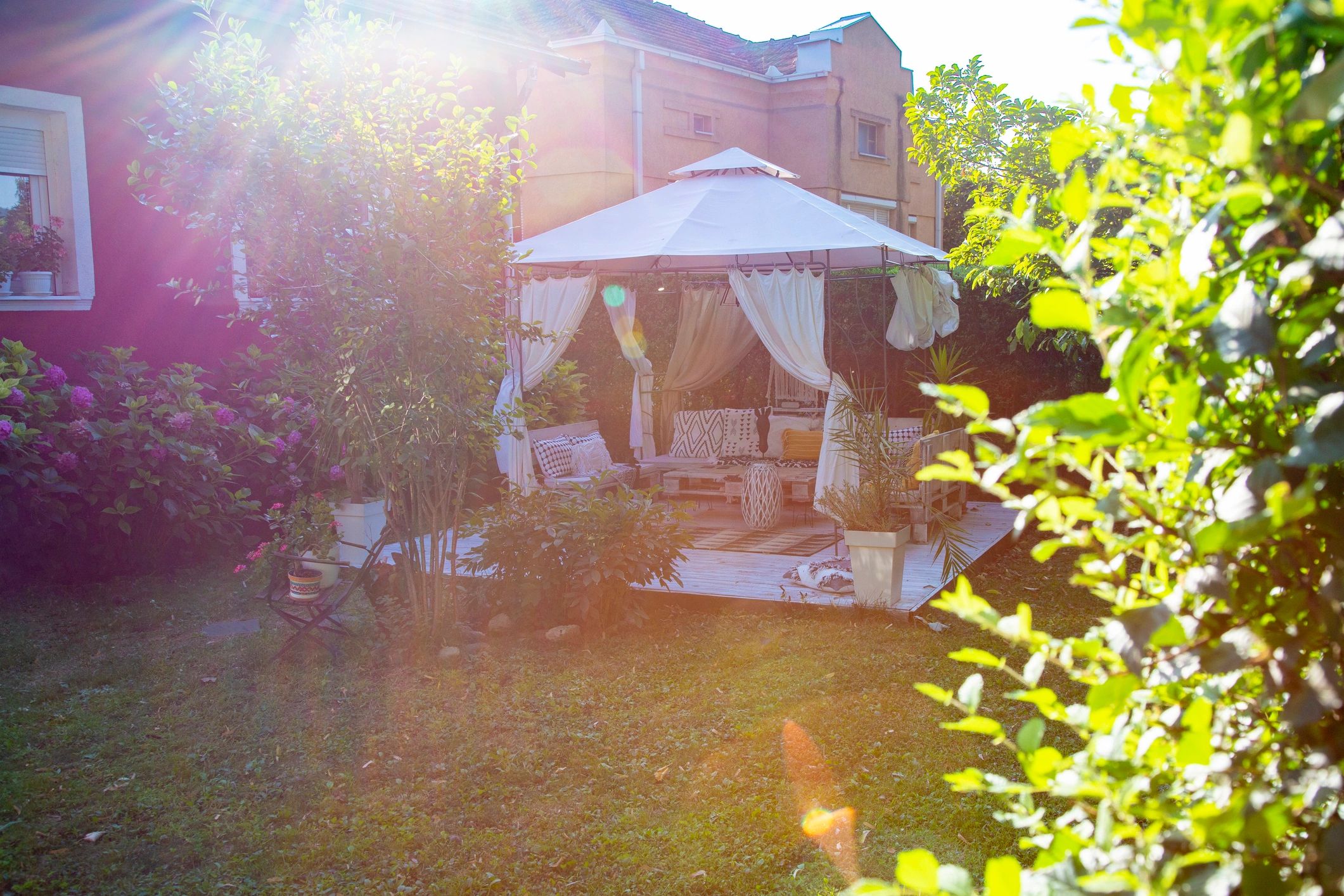 Fence installation on a Louisiana residential property
