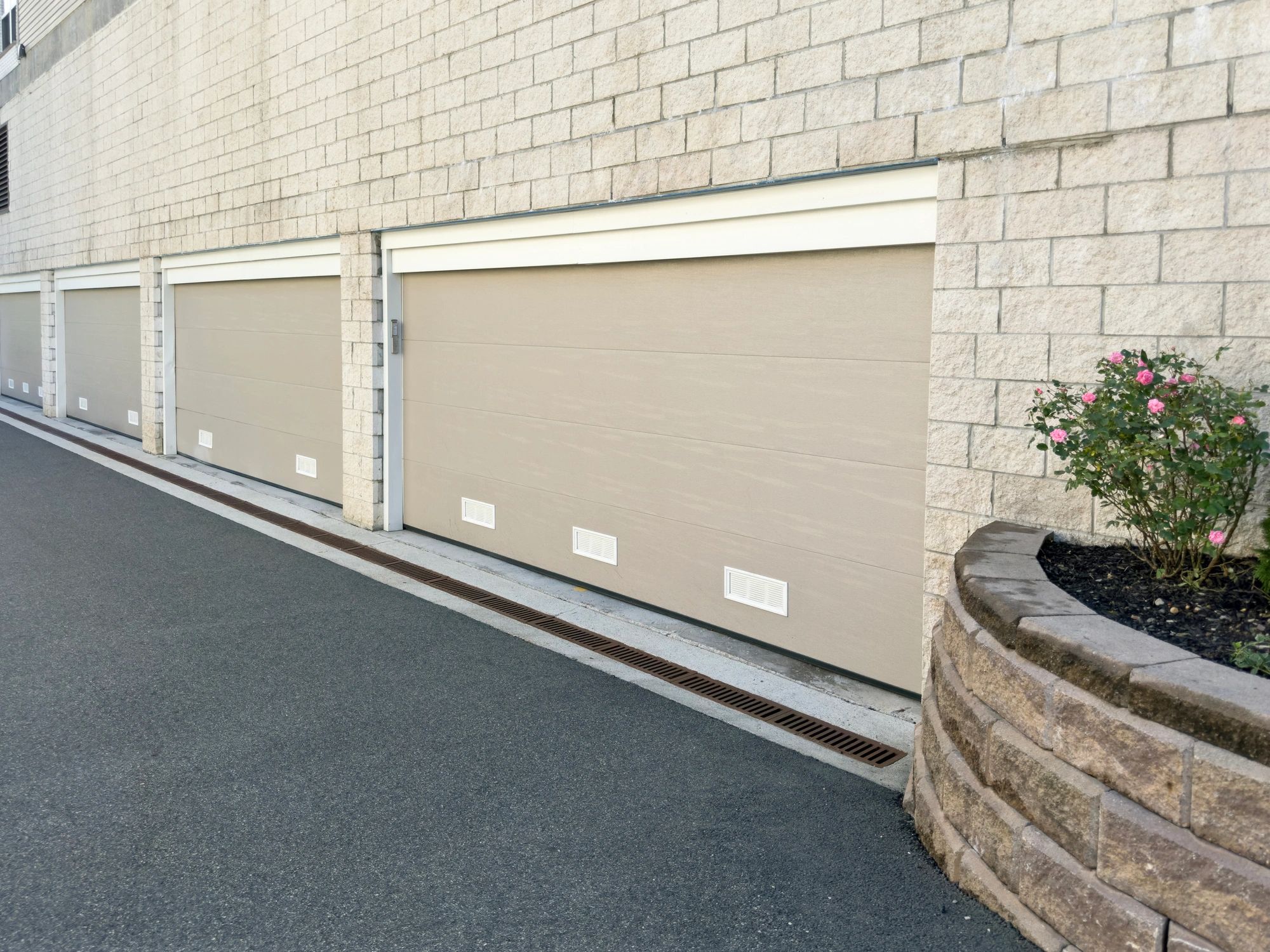 Commercial gate entry