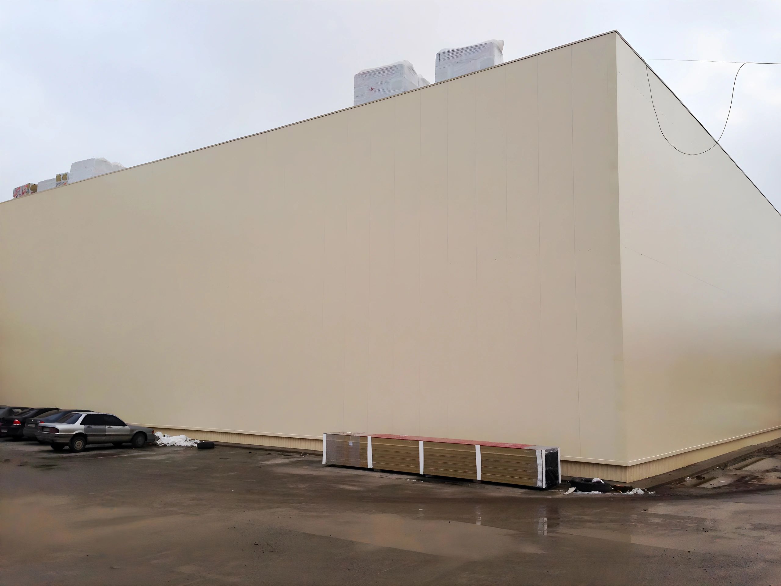 Modern industrial property exterior suitable for a custom fence project